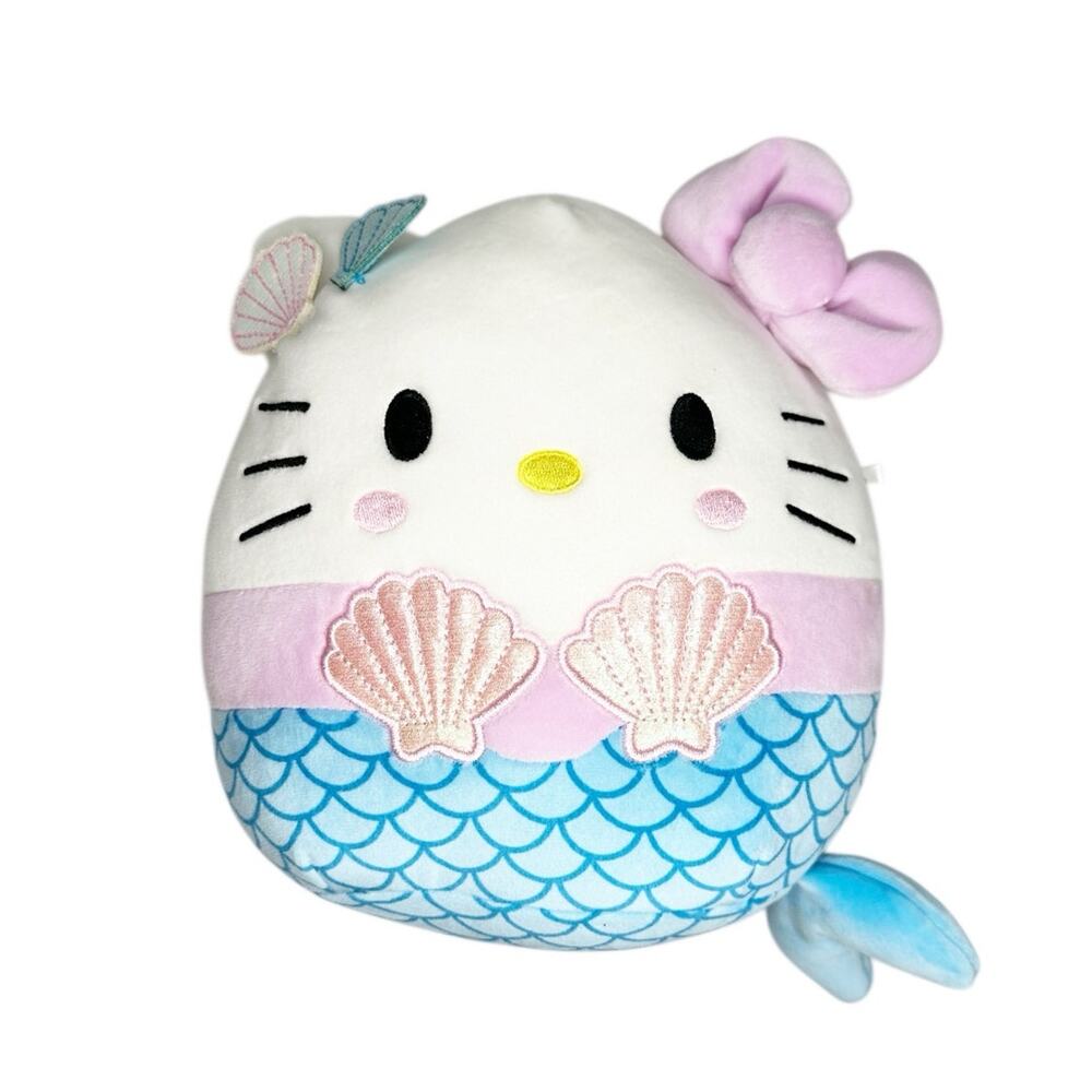 Squishmallow 8 Inch Hello Kitty Mermaid Plush